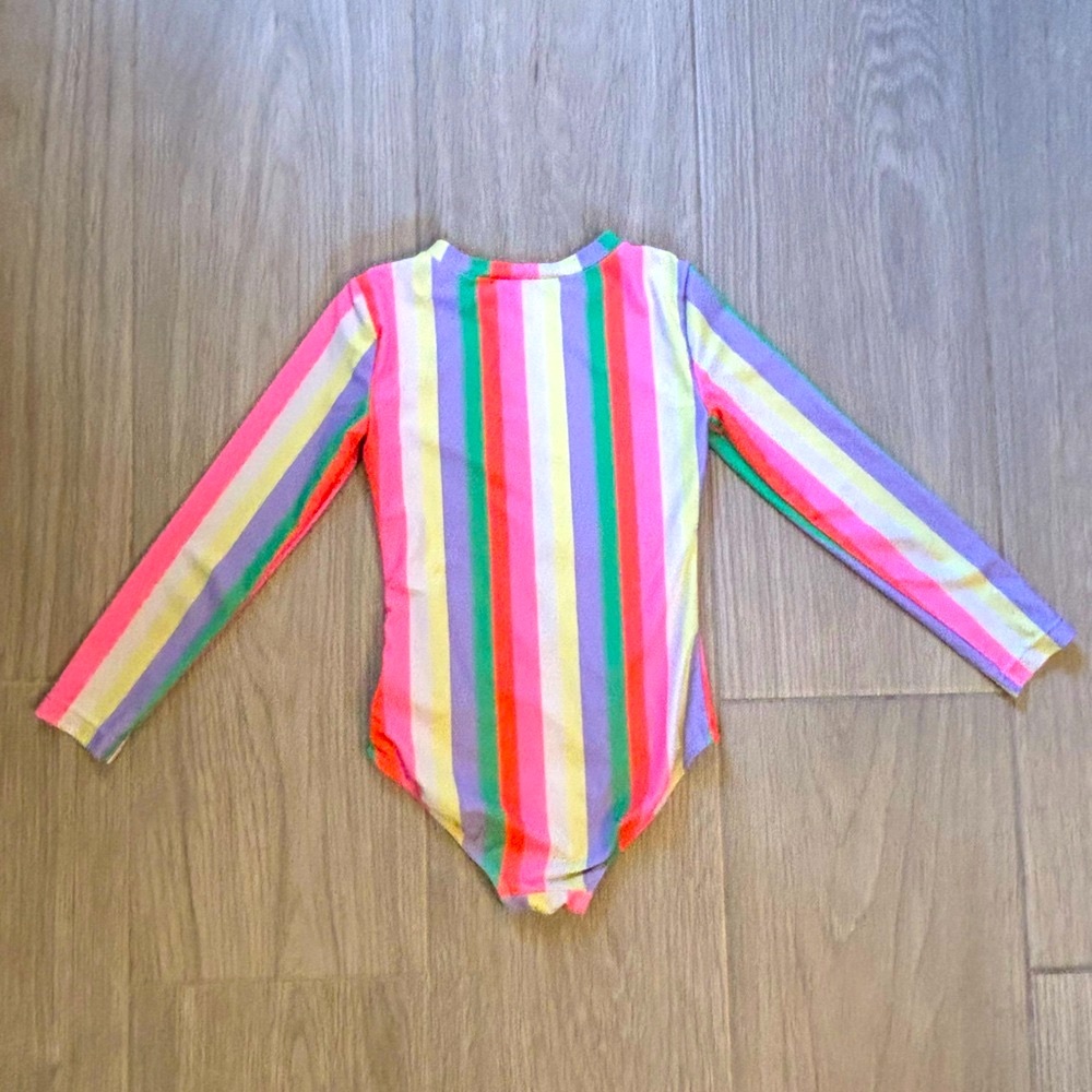 GAP Kids Multicolor Striped Rashguard - Picture 2 of 7
